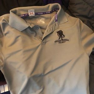 Under Armor wounded warrior project polo